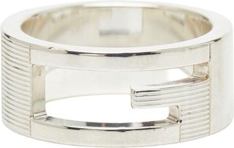 Gucci Silver Silver 925 Band Ring (Pre-Owned)