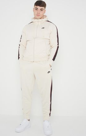 Nike Tribute poly trainingspak voor heren in cr&egrave;me