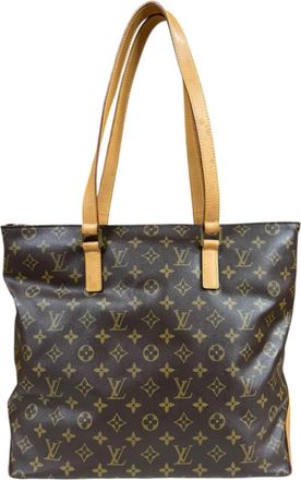 Louis Vuitton Brown Monogram Canvas Tote Bag (Pre-Owned)