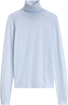 HUGO BOSS Round-neck Truien - Dames - Coltruien - Blauw - L - Truien & Vesten