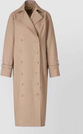 Toteme long trench coat double breasted belt