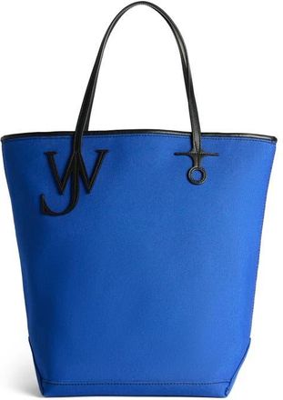 J.W.Anderson Tall Anchor Canvas Tote in Blue/Black at Nordstrom