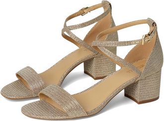Michael Kors Serena Flex Sandal Womens Shoes Pale Gold : 5.5 M, Leather