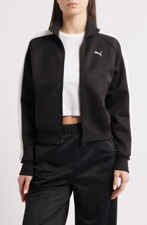 Puma T7 Always On Track Jacket in Black at Nordstrom, Size X-Small