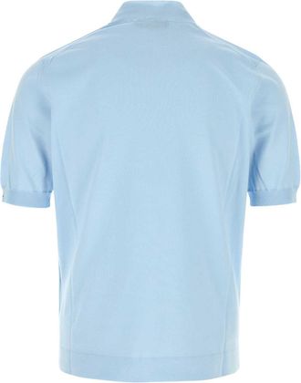 Prada Mens Cotton Turtleneck Blue