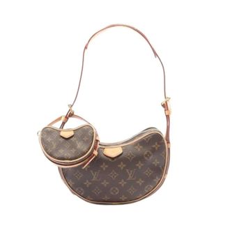 Louis Vuitton Pre-owned Vintage Canvas Shoulder Bag - Dames - Pre-owned - Bruin - Maat: ONE Size Leer