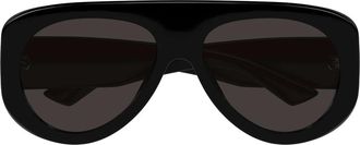 Bottega Veneta Sunglasses Bv1362 S 001 Black/Grey Unisex
