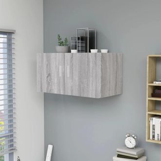 vidaXL Vidaxl - Armario De Pared Madera De Ingenier&iacute;a Gris Sonoma 80x39x40 Cm