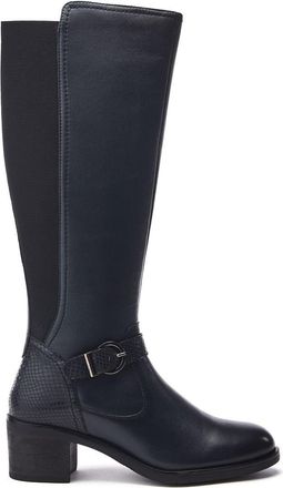 Moda in Pelle Moda in Pelle Womens Solesmes Navy Boots Leather - Size EU 37