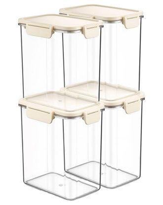 Sorbus 4-Pack 63.49Oz Stackable Food Storage Containers