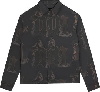 Misbhv cotton shirt - men - Cotton - L - Black