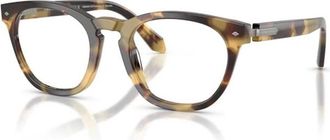 Giorgio Armani Optical Frame - Heren - Brillen - Veelkleurig - 52 MM - Accessoires