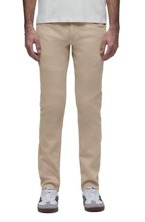 Hudson Blake Slim Straight Leg Jeans in Harvest Tan at Nordstrom, Size 28