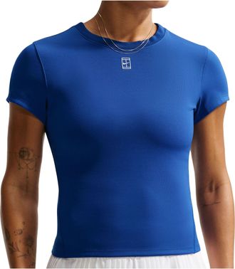 Nike (WMNS) Nike Court Advantage Dri-FIT T-Shirt Old Royal White HQ2994-417