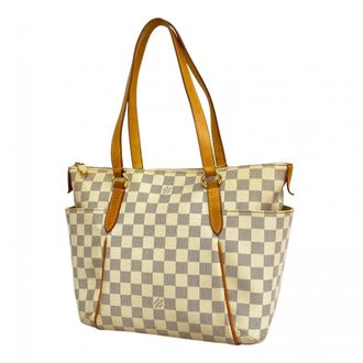 Louis Vuitton White Tote Bag (Pre-Owned)