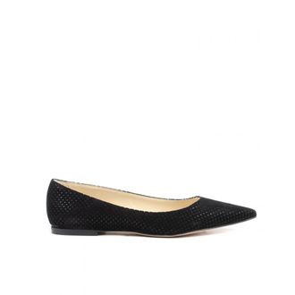 19V69 19V69 Womens Ballerina Black 4747 TRAF CAM NERO Leather - Size UK 8