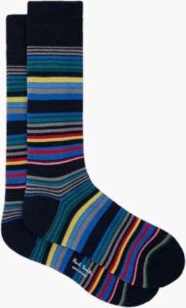 Paul Smith Mens Paul Smith Niam Stripe Socks 47 Navy - Size: 16/14.5/8/15/8.5/15.5/9/13/13.5/14/6.5/7/7.5/11.5/5/12/5.5/12.5/6/3.5/3/10.5/4/11/4.5/2.5/9.5/10/O