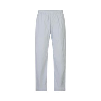 Stone Island Straight Trousers, male, Blue, Size: W32 Stellina Technical Trousers