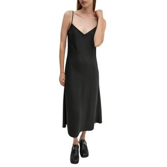 2nd Day Maxi Jurken - Dames - Casual kleedjes - Zwart - XS - Polyester - Kleedjes