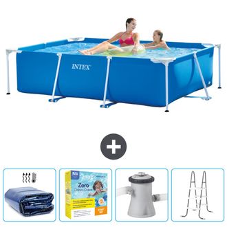 Intex Piscina Con Estructura Rectangular - 220x150x60 Cm - 5-piezas Scb13