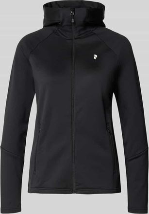 Peak Performance Softshell-Jacke mit Kapuze Modell RIDER in Black, Gr&ouml;&szlig;e XL