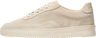 Filling Pieces Mondo Suede All Beige - Heren - Sneakers - Beige - 43 EU - Leer - Schoenen