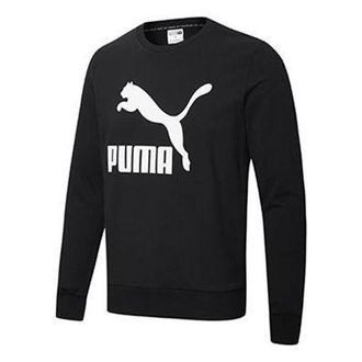 Puma Classics Casual Printing Round Neck Black 599296-01