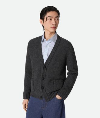 Bottega Veneta Cardigan In Lana - Bottega Veneta