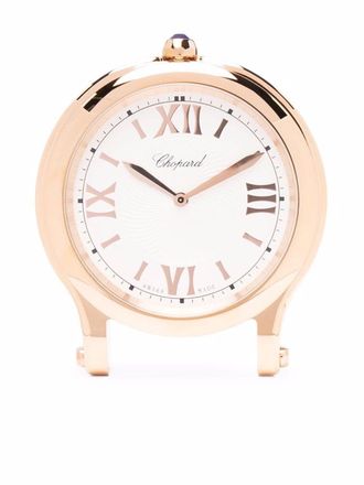 Chopard Happy Sport table clock 80mm - unisex - stainless steel - One Size - Gold