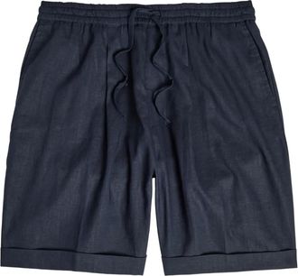 Aur&eacute;lien Shorts con coulisse - Blu