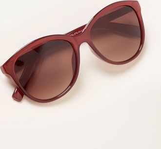 Fat Face FatFace Claire Burgundy Red Sunglasses