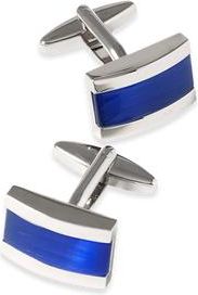 Paul Fredrick Semi Precious Stone Cufflink in Blue at Nordstrom