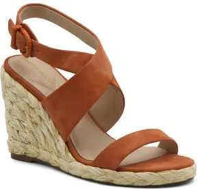 Charles by Charles David Russell Espadrille Wedge Sandal in Papaya-Ks at Nordstrom Rack, Size 9.5