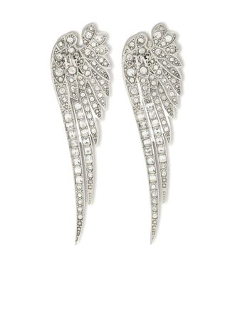 Palm Angels Wings oorbellen - Zilver