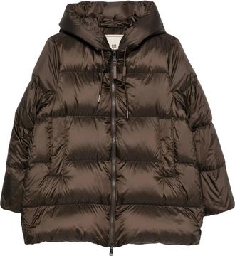 Mabrun Fatima Donsjas - Dames - Winterjassen - Bruin - XL - Polyester - Jassen