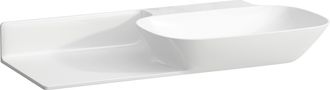 Laufen Laufen - Ino Lavabo, Sin Agujero Para Grifo, Sin Rebosadero, Repisa