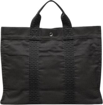 Herm&egrave;s Pre-owned Herline MM - Dames - Vintage Shopper - Grijs - ONE Size - Vintage