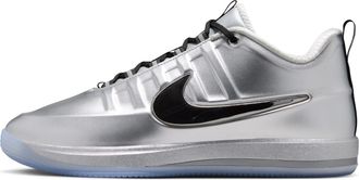 Nike Mens Book 2 Iron Fist Basketball Shoes in Grey | FZ7013-002