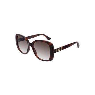 Gucci Authentieke stijlvolle brillen van premium kwaliteit - Dames - Accessoires - Bruin - Maat: 56 MM