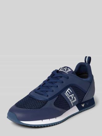 Emporio Armani Sneaker mit Label-Details Modell BLACK AND WHITE in Marine, Gr&ouml;&szlig;e 41