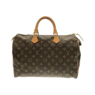 Louis Vuitton Marron Coated Canvas Boston Bag (Pre-Owned)