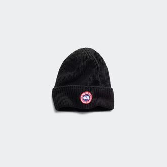 Canada Goose Rib Toque (Men, Black, ONESIZE)