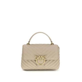 Pinko Calf Leather Bos Taurus Womens Handbag