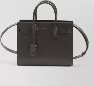 Saint Laurent sac de jour baby leather tote bag