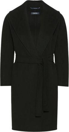Max Mara Dames, Mantels, Zwart, Maat: XS