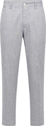 HUGO BOSS Rechte herenchinos (Medium Blauw)