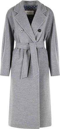 Max Mara Madame Virgin Wool And Grey Cashmere Coat