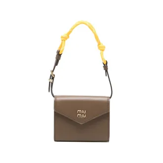 Miu Miu Logo-plaque Top-handle Wallet
