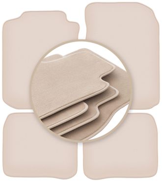 OEM Alfombrillas Beige Premium Para Toyota Corolla E11 Hatchback 1997-2001