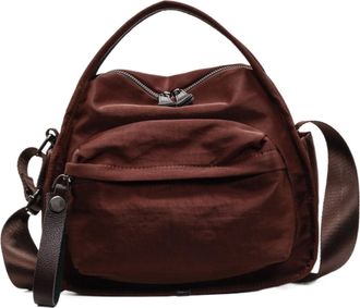 Generic Veluna Shoulder Bag -10x8in Tote Bags for Women, Shoulder Handbag | Nylon crosbody Purse, | Spacious Main Compartment, Comfortable Fit, Work School Tr